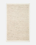Urumchi 100% Natural Wool and Jute Blend Handwoven Rug for Living Room, Lounge, Hallway, and Kitchen 01 GREY CREAM