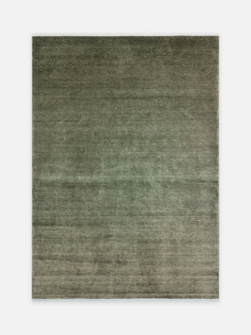 Victoria %100 TENCEL™ Lyocell El Emeği ile Üretilen Halı FOREST MOSS kuşbakışı