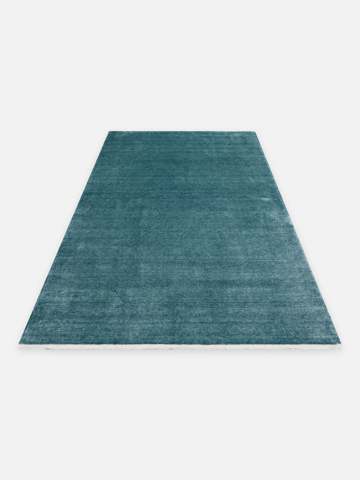 Victoria %100 TENCEL™ Lyocell El Emeği ile Üretilen Halı OCEAN MIST açılı görünüm