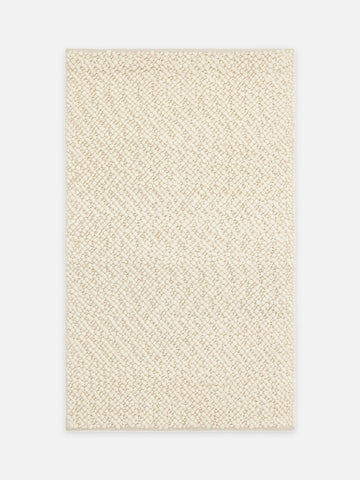 Woolstar %100 Naturel Kazak Desenli Salon Oturma Odası Koridor Antre El Dokuma Örgü Halı 06 CREAM - Carpetdocia - kusbakisi