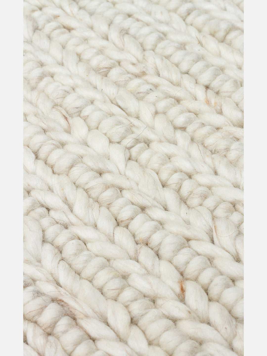 Woolstar %100 Naturel Kazak Desenli Salon Oturma Odası Koridor Antre El Dokuma Örgü Halı 07 L.BEIGE - Carpetdocia