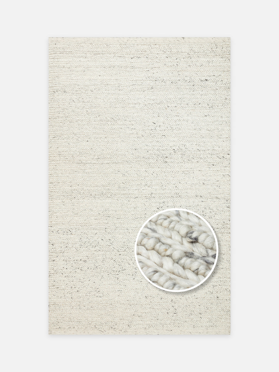 Woolstar %100 Naturel Kazak Desenli Salon Oturma Odası Koridor Antre El Dokuma Örgü Halı 07 L.GREY - Carpetdocia - kusbakisi