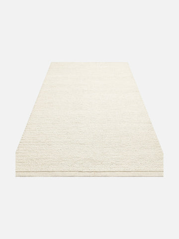 Woolstar %100 Naturel Kazak Desenli Salon Oturma Odası Koridor Antre El Dokuma Örgü Halı 07 WHITE - Carpetdocia