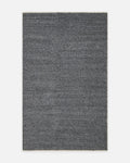 Woolstar %100天然喀什米尔图案客厅起居室走廊玄关手工编织针织地毯 炭灰色