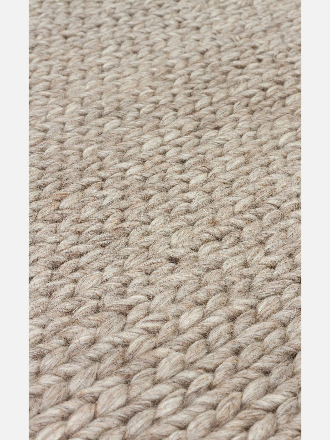 Woolstar %100 Naturel Kazak Desenli Salon Oturma Odası Koridor Antre El Dokuma Örgü Halı BROWN - Carpetdocia