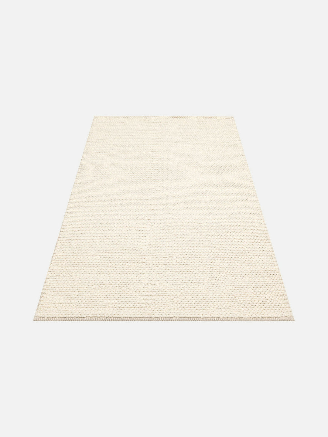 Woolstar %100 Naturel Kazak Desenli Salon Oturma Odası Koridor Antre El Dokuma Örgü Halı CREAM - Carpetdocia