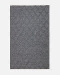 Woolstar 100%天然喀什米尔图案客厅起居室走廊玄关手工编织地毯 钻石古董色
