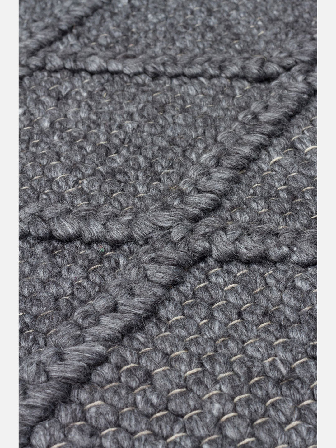 Woolstar %100 Naturel Kazak Desenli Salon Oturma Odası Koridor Antre El Dokuma Örgü Halı DIAMONDANT - Carpetdocia