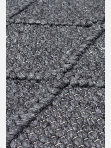 Woolstar %100 Naturel Kazak Desenli Salon Oturma Odası Koridor Antre El Dokuma Örgü Halı DIAMONDANT - Carpetdocia