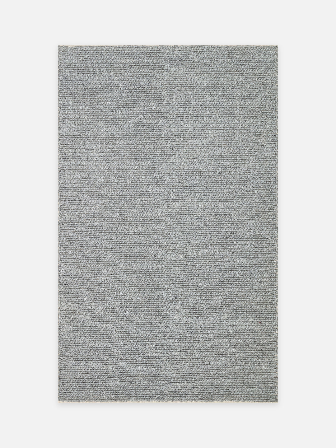 Woolstar %100 Naturel Kazak Desenli Salon Oturma Odası Koridor Antre El Dokuma Örgü Halı GREY - Carpetdocia - kusbakisi