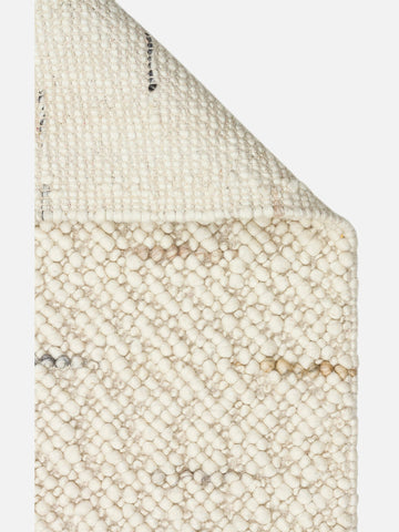 Woolstar %100 Naturel Kazak Desenli Salon Oturma Odası Koridor Antre El Dokuma Örgü Halı JD6MUL - Carpetdocia