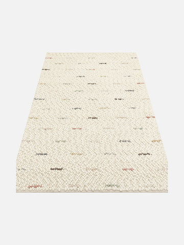 Woolstar %100 Naturel Kazak Desenli Salon Oturma Odası Koridor Antre El Dokuma Örgü Halı JD6MUL - Carpetdocia